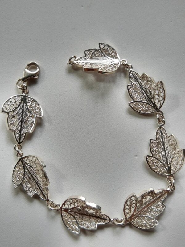 Pulsera de Hoja 5 puntas