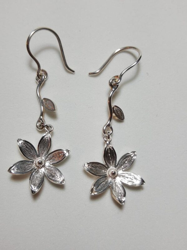 Aretes flor de café
